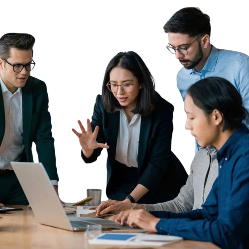 Digital Marketing Growth Illustration